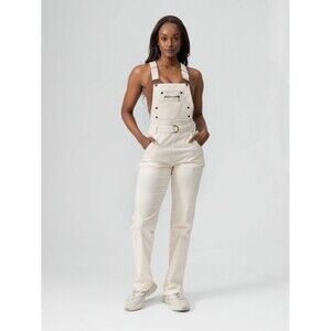 Buffbunny over it alls - ivory